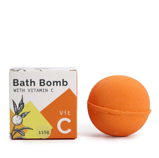 Vitamin C Infused Bath Bomb with Essential Oils Nak Health and Beauty