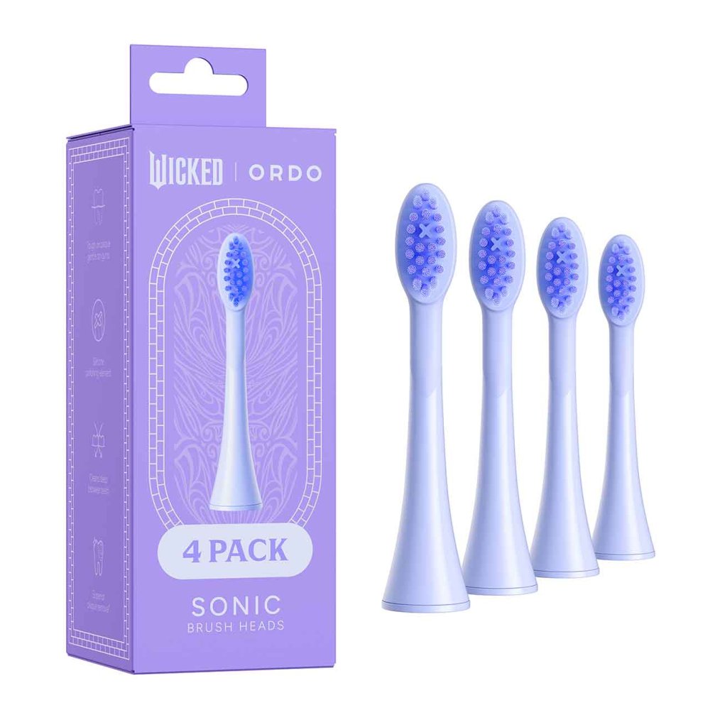 ORDO SONIC BRUSH HEADS WICKED GLINDA LITE 4PK Nak Health and Beauty