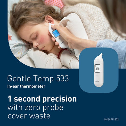 OMRON GENTLE TEMP 533 THERMOMETER Nak Health and Beauty