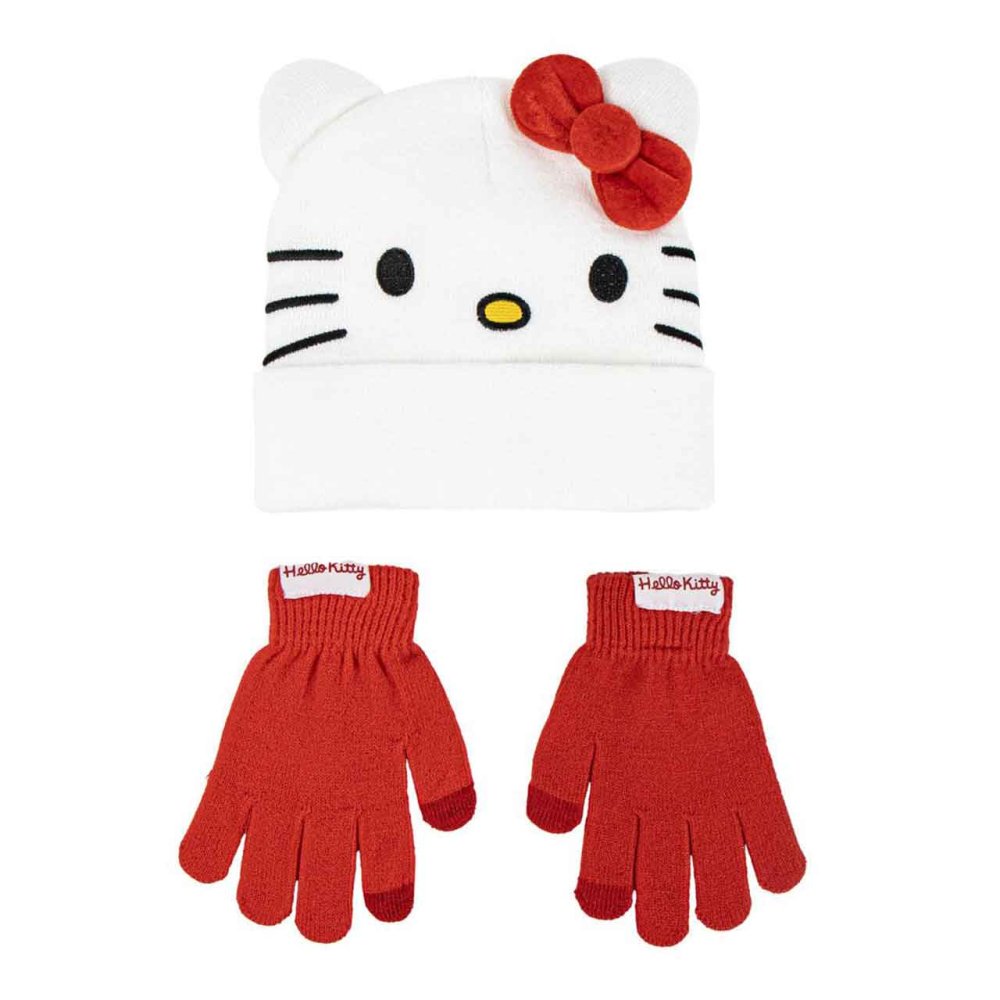 HELLO KITTY HAT & GLOVE SET Nak Health and Beauty