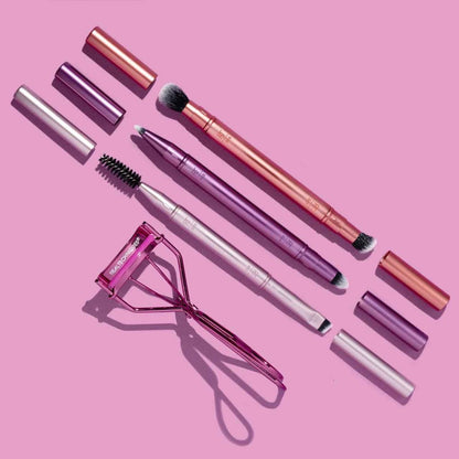 REAL TECHNIQUES DOUBLE TIME BRUSH + LASH SET Nak Health and Beauty