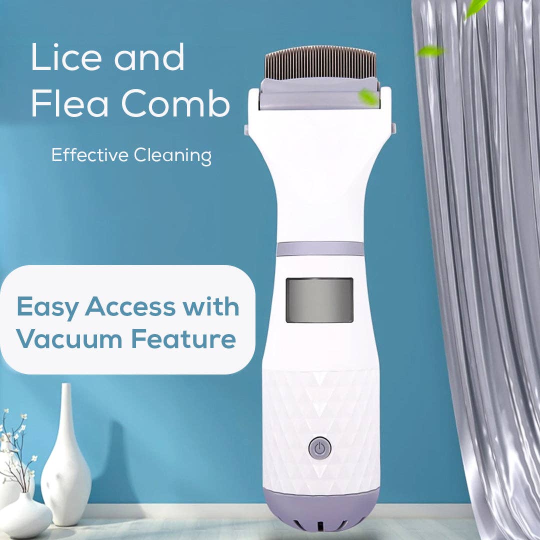 Electric Lice & Flea Comb - Effective, Safe, and Chemical-Free Solution Nak Health and Beauty