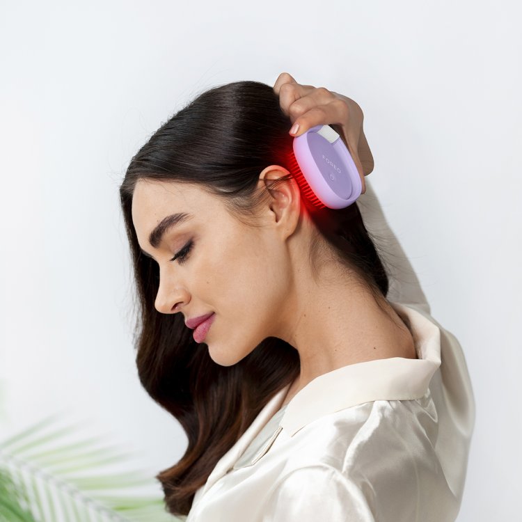 FLIP PLAY ADVANCED LED LIGHT HAIRBRUSH I LILAC YOU Nak Health and Beauty