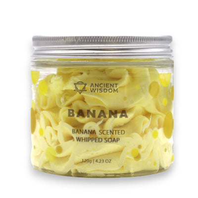 Banana Whipped Soap 120g Nak Health and Beauty