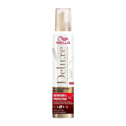 WELLA DELUXE DEFINITON & PRO MOUSSE 200ML Nak Health and Beauty