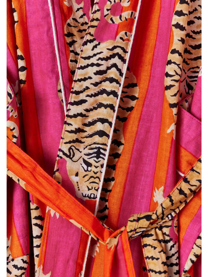 Tiger Stripe Dressing Gown L/XL Nak Health and Beauty