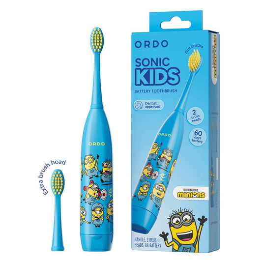 SONIC KIDS BATTERY TOOTHBRUSH MINION BLUE Nak Health and Beauty