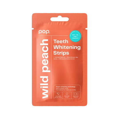 POP WHITENING STRIPS WILD PEACH Nak Health and Beauty
