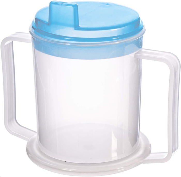 Life Healthcare Plastic Caring Mug With 2 Lids **BEST-SELLER** Nak Health and Beauty