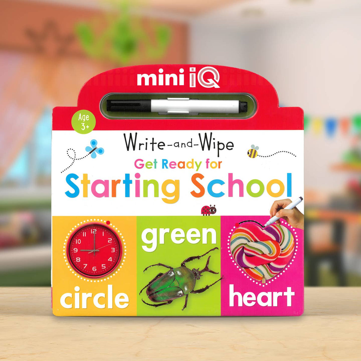 Mini Iq Write-And-Wipe Get Ready For Starting School Nak Health and Beauty