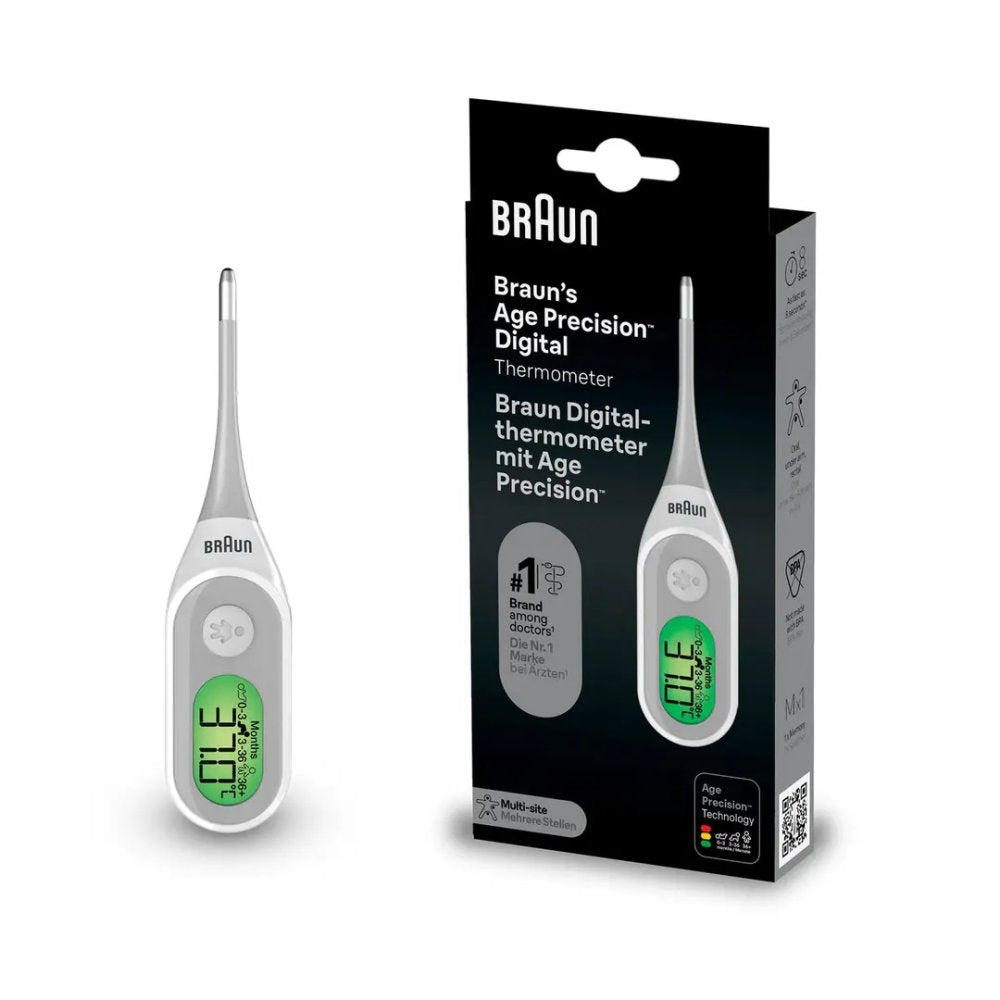 BRAUN AGE PRECISION DIGITAL STICK THERMOMETER Nak Health and Beauty