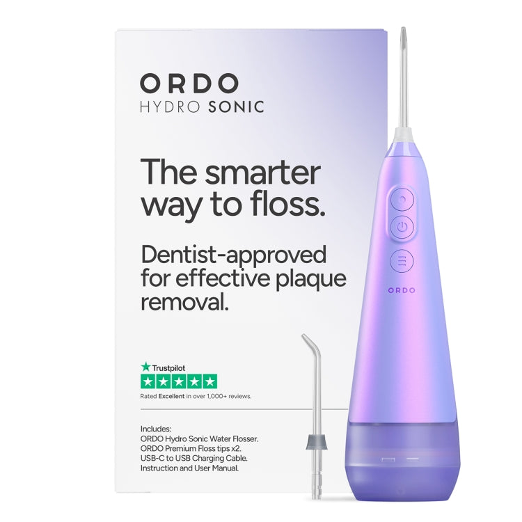 ORDO SONIC+ WATER FLOSSER VIOLET Nak Health and Beauty