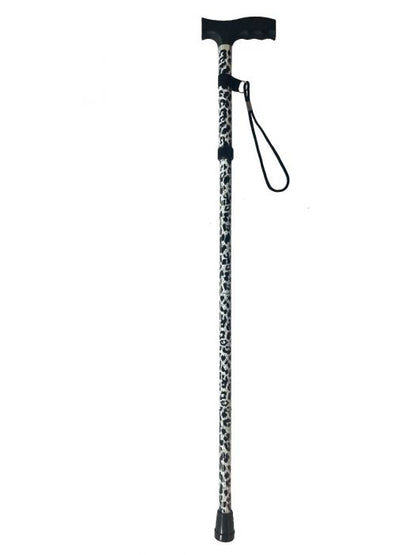 Life Healthcare Black Leopard Walking Stick Nak-Health-&-Beauty-