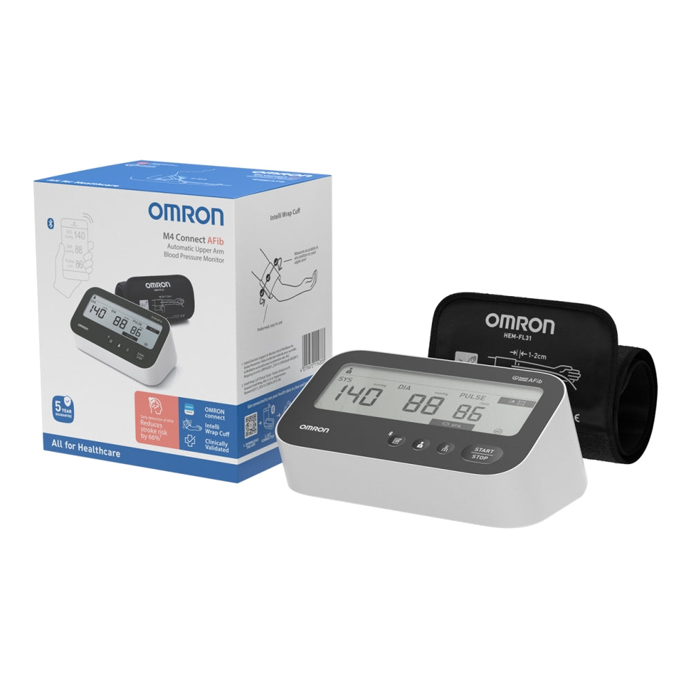 OMRON M4 CONNECT AFIB BLOOD PRESSURE MONITOR Nak Health and Beauty