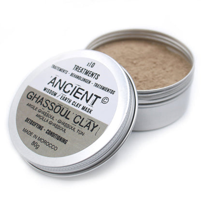Ghassoul Clay 80g Nak Health and Beauty