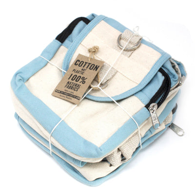 Natural Travel Bag - Teal
 Portfolio
