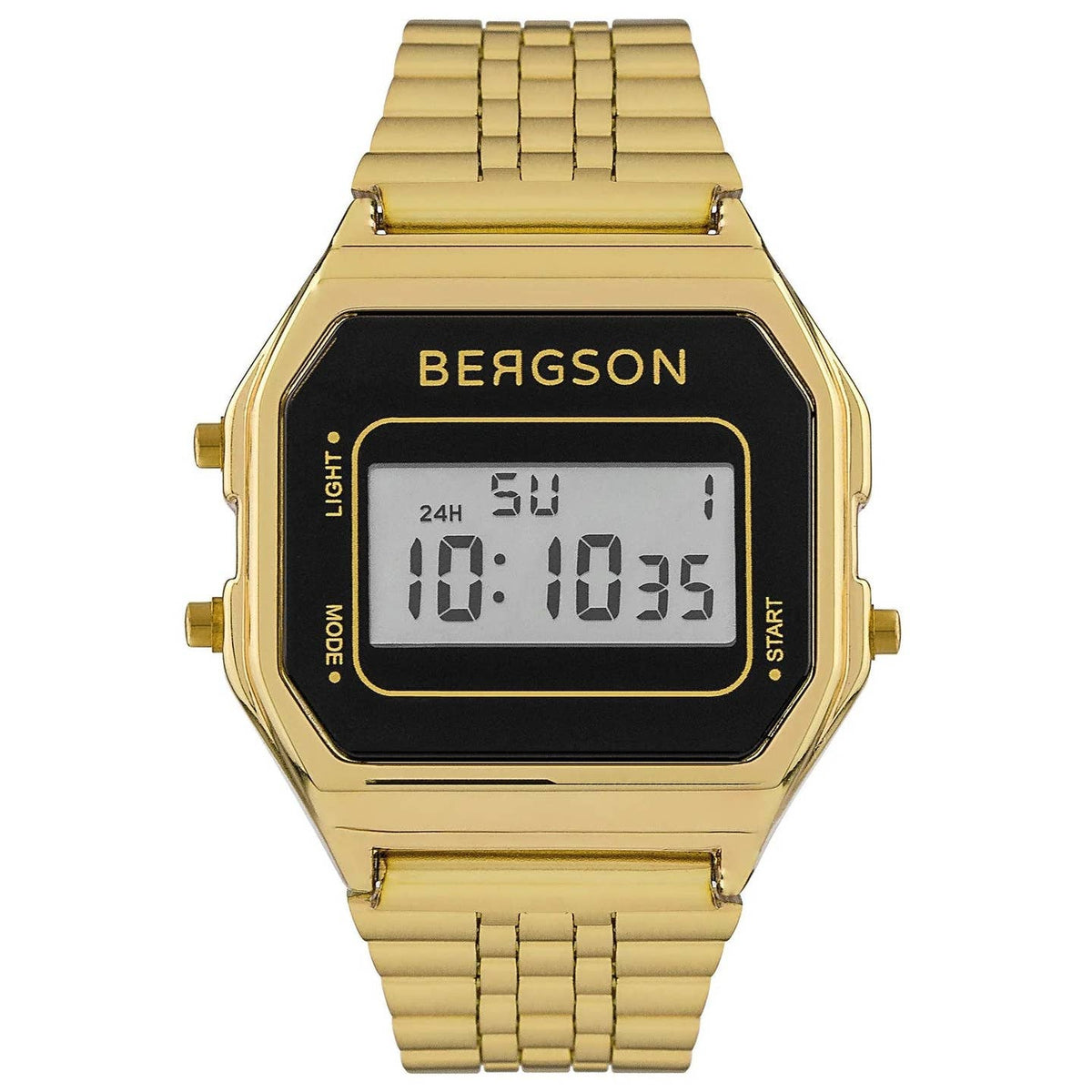 Bergson Watch Retro Gold BGW8159U3 Nak Health and Beauty