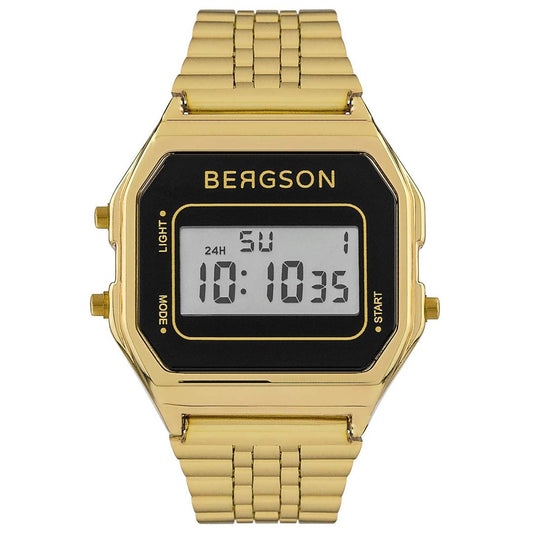 Bergson Watch Retro Gold BGW8159U3 Nak Health and Beauty