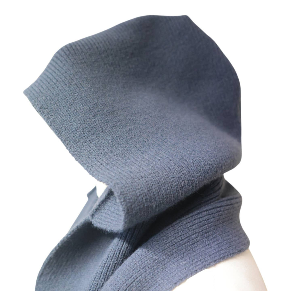 Jess & Lou Steel Rib Knit Hooded Scarf KS101 Nak Health and Beauty