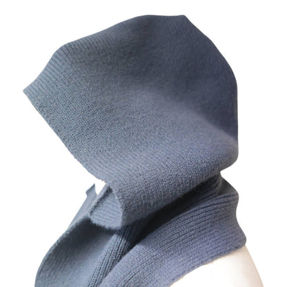 Jess & Lou Steel Rib Knit Hooded Scarf KS101 Nak Health and Beauty
