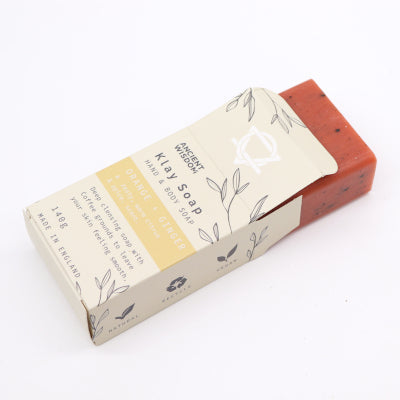 Klay Soap - Orange and Ginger Nak Health and Beauty