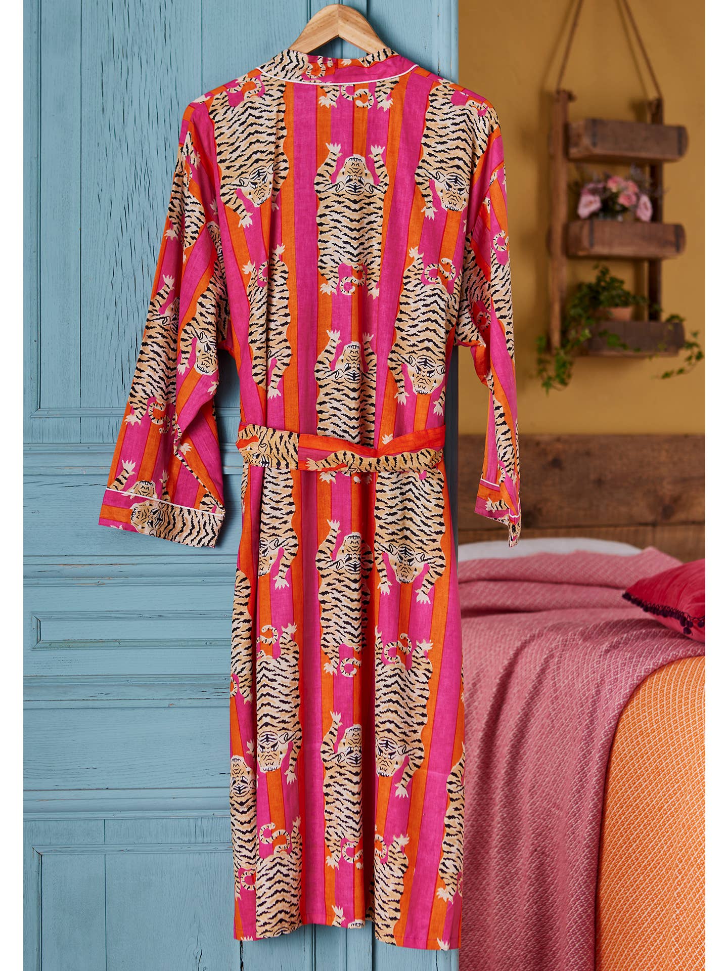Tiger Stripe Dressing Gown L/XL Nak Health and Beauty