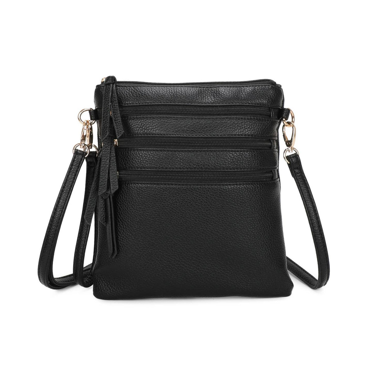 JM1080 Multi Zip Crossbody Bag – Everyday Use Nak Health and Beauty