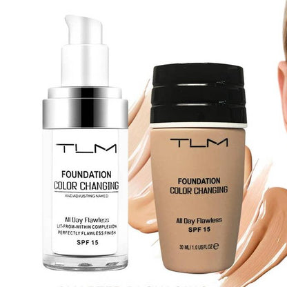 Tlm™ Color Changing Foundation - Smart Packaging Nak Health and Beauty