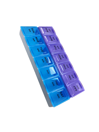 LIFE HEALTHCARE 7-DAY AM/PM PILLBOX **BEST-SELLER** Nak Health and Beauty