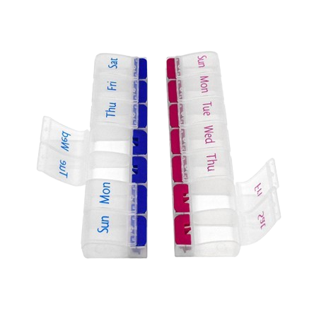 Life Flip Up Button Pill Box Nak Health and Beauty