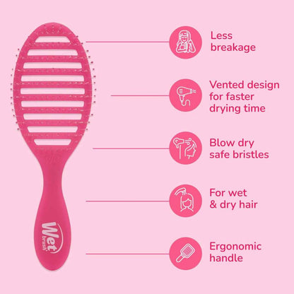 WETBRUSH SPEED DRY FROST PINK Nak Health and Beauty