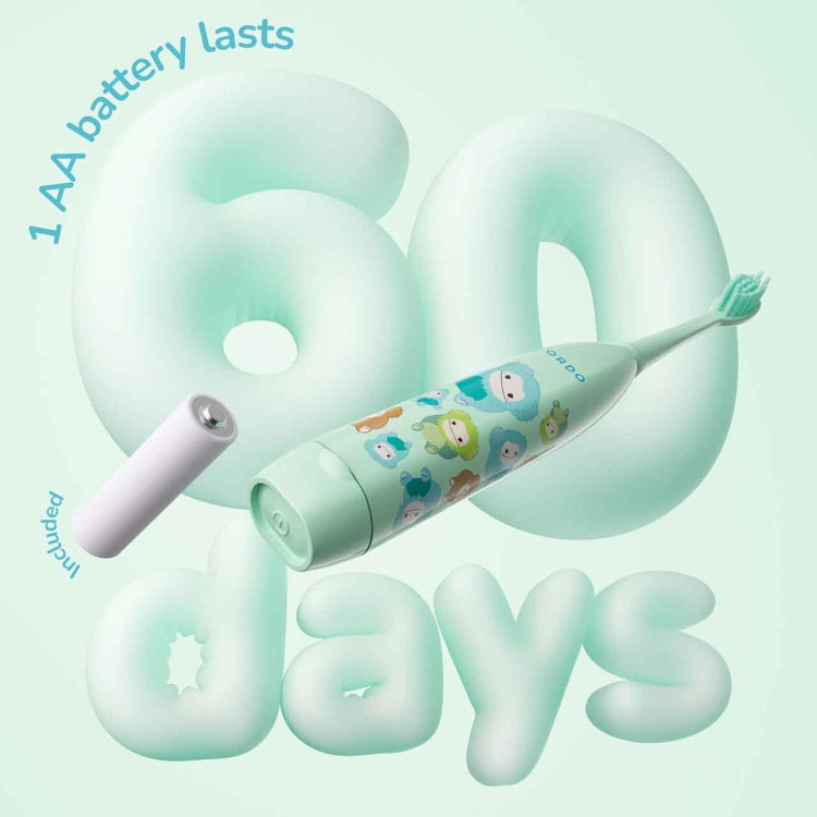 ORDO KIDS BATTERY TOOTHBRUSH SQMW 2 Nak Health and Beauty