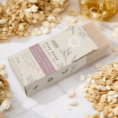 Klay Soap - Honey Oatmeal Nak Health and Beauty