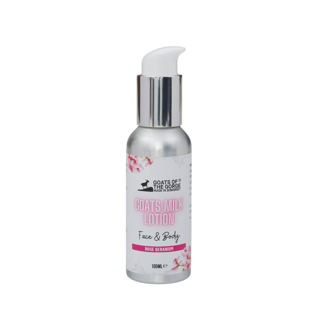 Goats Milk Skin Lotion 100ml , Geranium Nak Health and Beauty