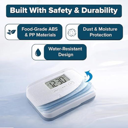 Life Pill Box With Timed Alarm Nak Health and Beauty