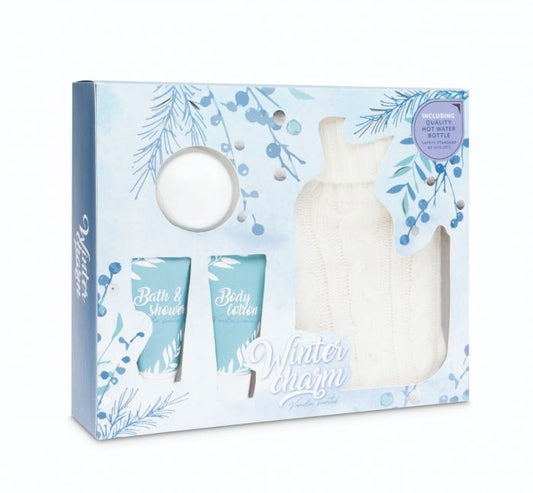 Winter Charm Bath Giftset With 500ml Hot Water Bottle Nak Health and Beauty