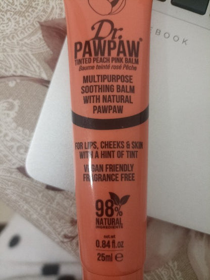 2 + 1 FREE TINTED PEACH PINK BALM 10ml Nak Health and Beauty
