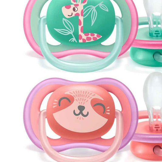 PHILIPS ULTRA AIR GIRL 18M+ SOOTHER 2S Nak Health and Beauty
