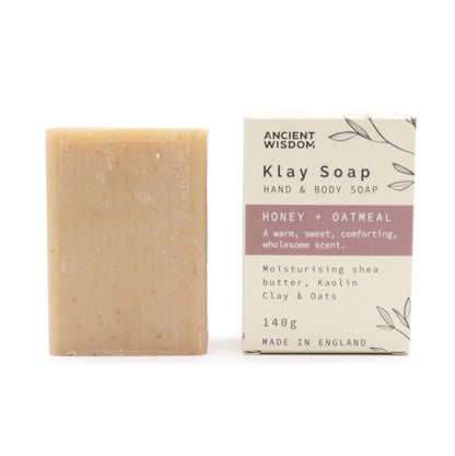 Klay Soap - Honey Oatmeal Nak Health and Beauty
