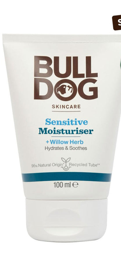 BULLDOG SENSITIVE MOISTURISER 100ML Nak Health and Beauty