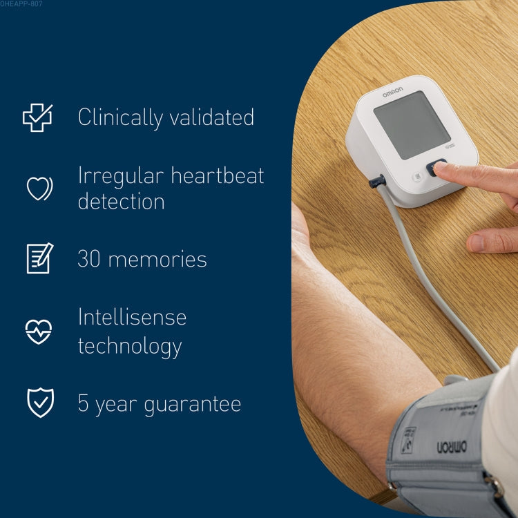 OMRON M2 ESSENTIAL UPPER ARM BLOOD PRESSURE MONITOR Nak Health and Beauty