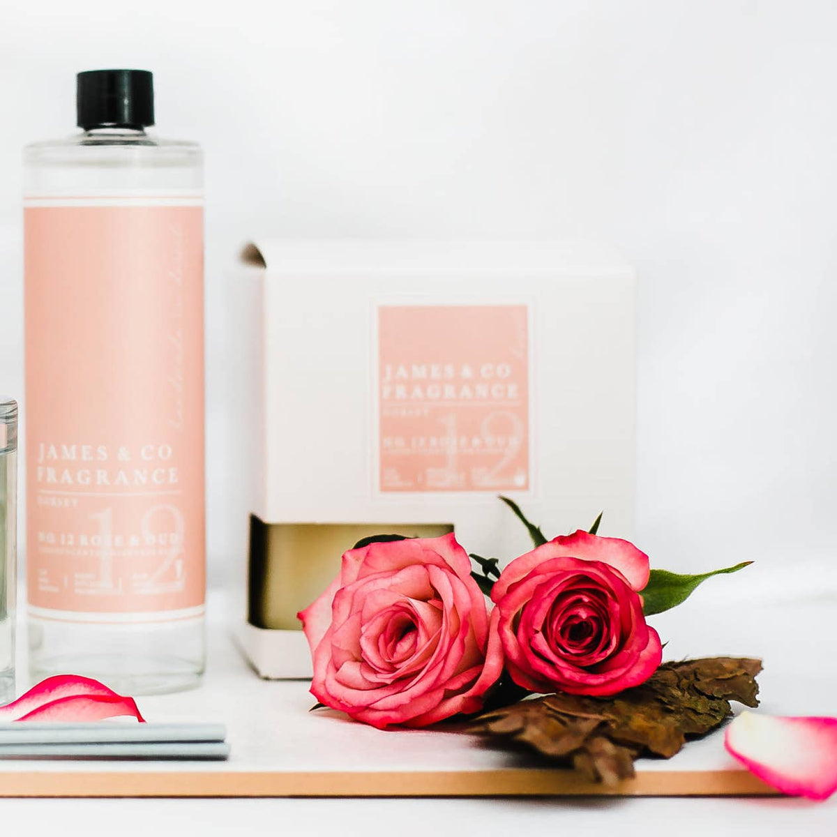 No. 12 Rose & Oud Diffuser Refill Oil Nak Health and Beauty