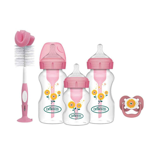 DR BROWN'S OPTIONS + GIFT SET PINK Nak Health and Beauty