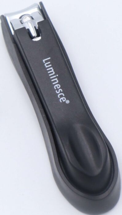 *New* Luminesce Nail Clippers Black Duo Pack Nak Health and Beauty