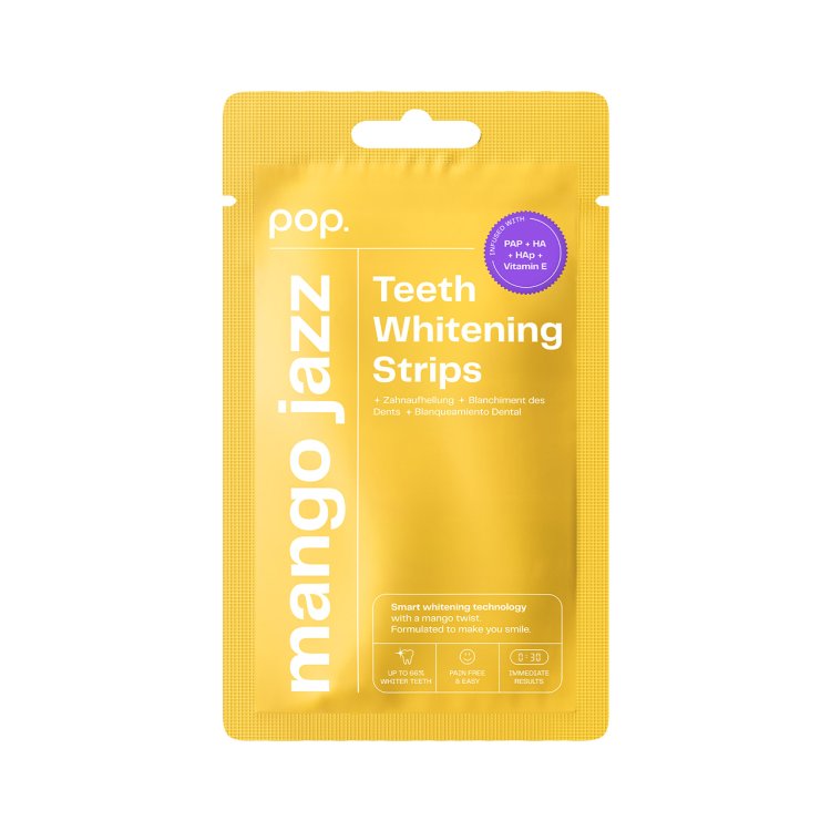 POP WHITENING STRIPS MANGO JAZZ Nak Health and Beauty