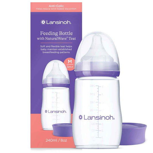LANSINOH FEEDING BOTTLE 240ML Nak Health and Beauty