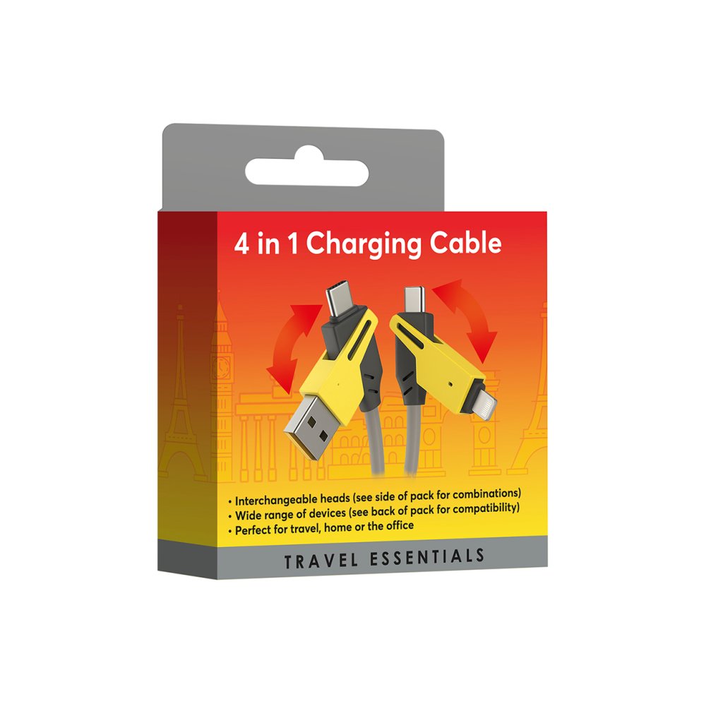 4 IN 1 CHARGING CABLE Nak Health and Beauty