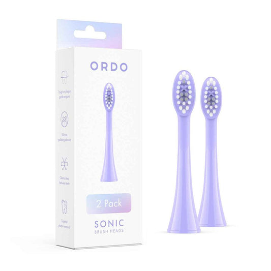 SONIC+ BRUSH HEADS VIOLET 2PK Nak Health and Beauty