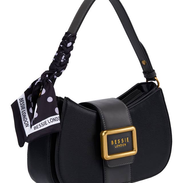 Crescent Buckle Shoulder Bag Nak Health and Beauty