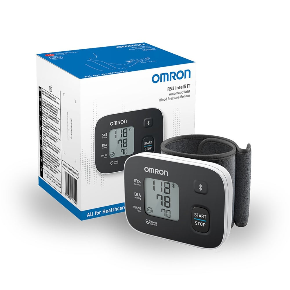 OMRON RS3 INTELLI IT WRIST BLOOD PRESSURE MONITOR Nak Health and Beauty